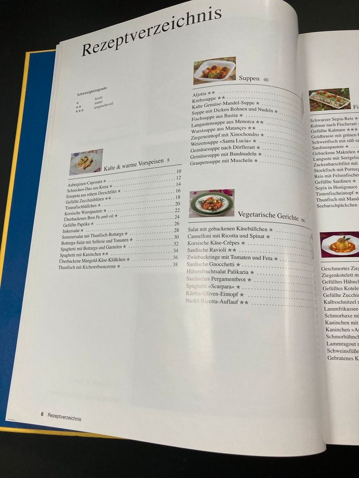 Kochbuch Mittelmeerküche in Langenau