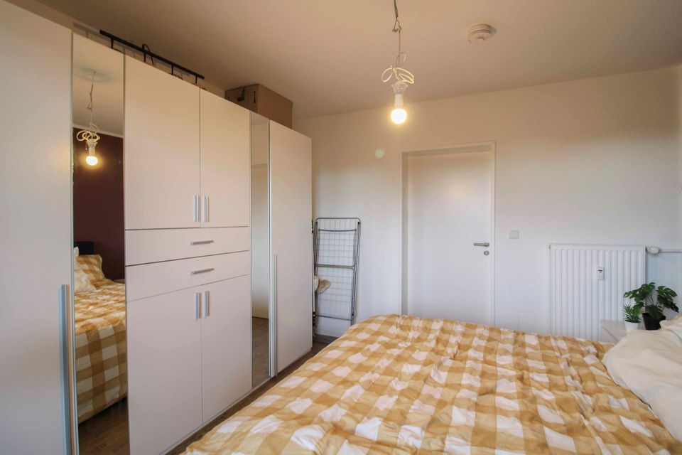 Provisionsfrei! Helle 2-Zimmer-Wohnung mit großem Balkon in guter Lage von Haan in Haan