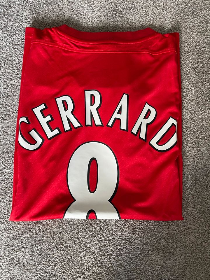 Gerrard Gr. L FC Liverpool UCL Final 2005 Retro Fussballtrikot in Jestetten