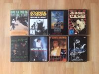 8x Live Musik DVDs Paket, Buena Vista/Stones/Cash/Brown/Jackson Sachsen - Weißwasser Vorschau