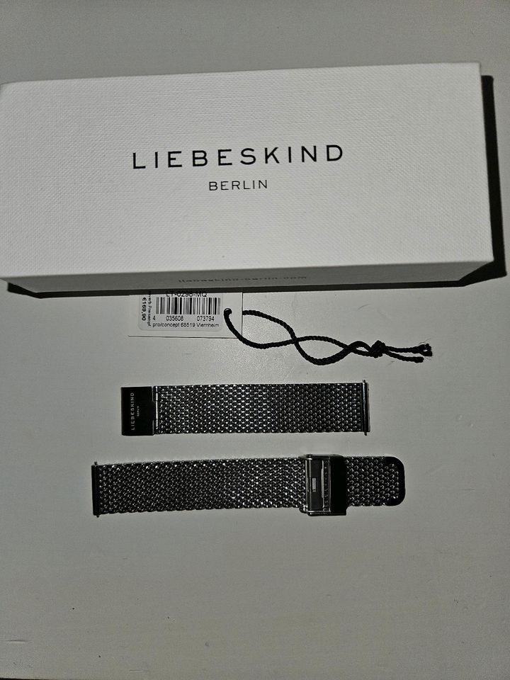 Liebeskind Mesh Armband Edelstahl 18mm in Rostock