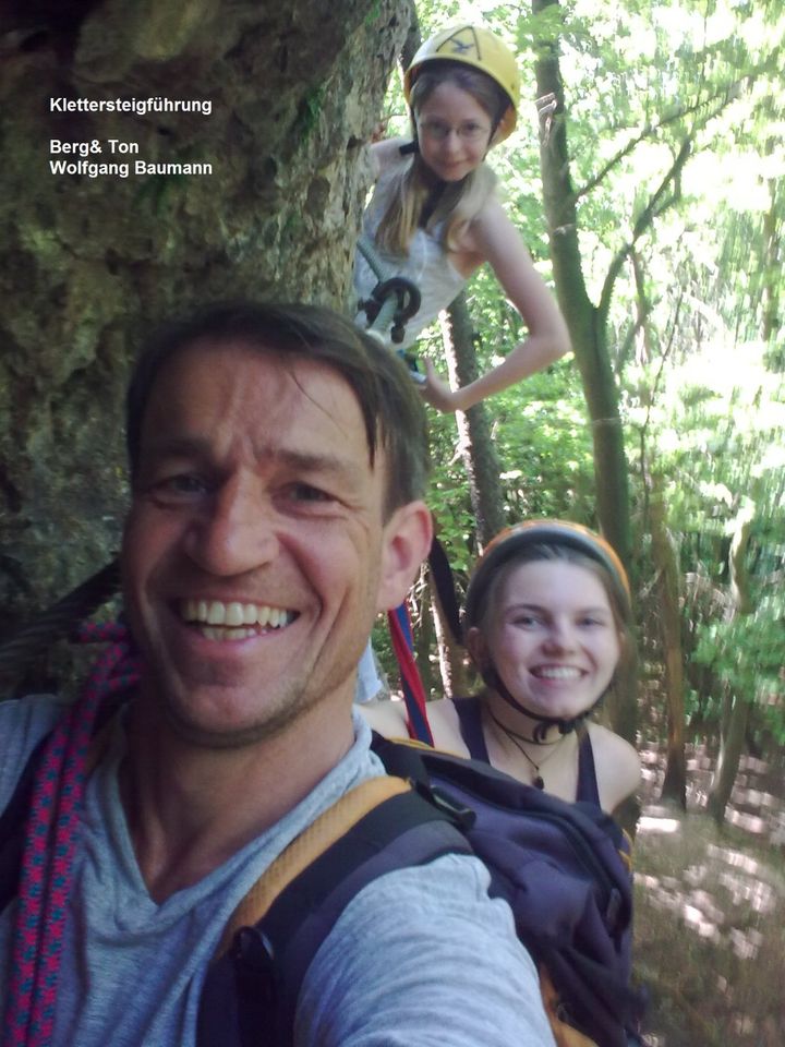 Klettersteigtour Fränkische Höhenglück Norissteig 28.05.24 in Hirschbach