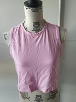 Bershka Zara Crop Top Shirt ärmellos bauchfrei rosa rose S Neu Bayern - Hallstadt Vorschau