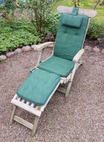 Teakholz Deckchair, Gartenliege mit Auflage - TOP Eimsbüttel - Hamburg Lokstedt Vorschau