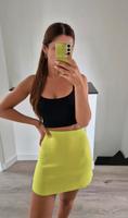 Neu Zara Rock Mini high waist Stretch gelb S Sommer Urlaub Nordrhein-Westfalen - Hamminkeln Vorschau