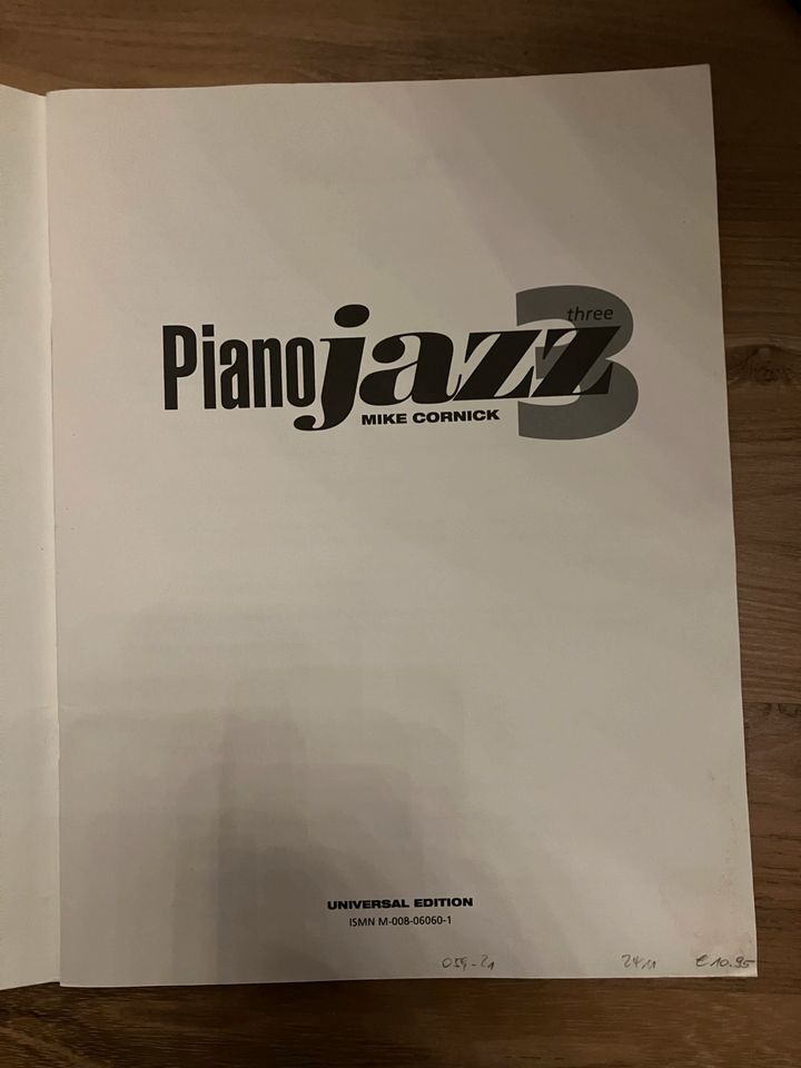 Mike Cornick Piano Jazz 1, 3 in Kornwestheim