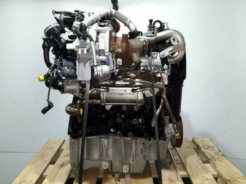 Engine Motor Nissan Renault K9K628 1.5 dCi 8.753 KM KOMPLETT 2016 in Leipzig