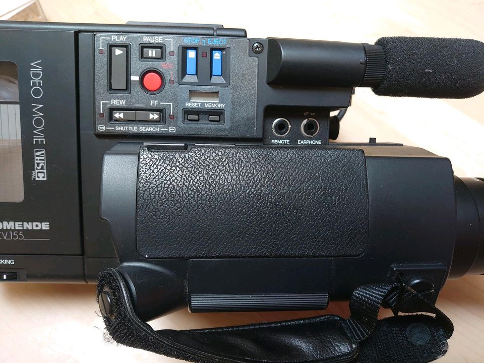 Nordmende CV155 Videokamera VHS Voll funktionsfähig Antike Raritä in Reinbek