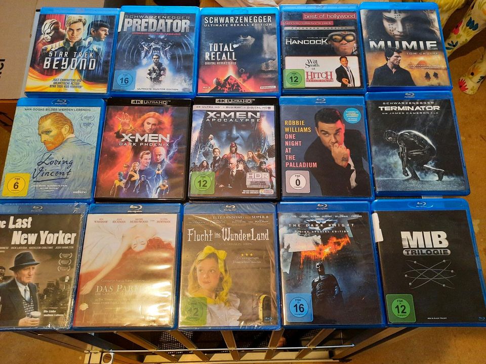 19 x Blu-ray und 4K Ultra-HD Blu-ray in Jüchen