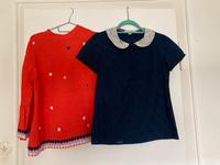 Boden Bluse  Marine blau/ Rot mit Punkten Uk 12 US 8 Nordrhein-Westfalen - Olpe Vorschau