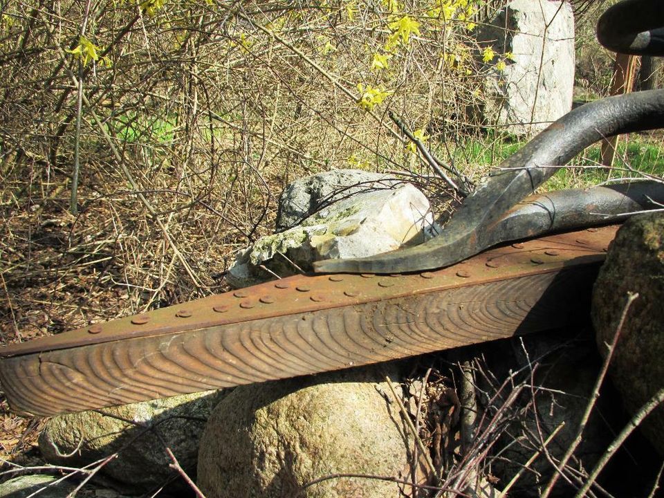 Garten-Skulptur-Metall-Eisen-Kunst-Schmiede-"Papa Schneck"-Unikat in Zossen-Waldstadt