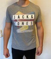 Tshirt grau Jack&Jones M Bayern - Dingolfing Vorschau