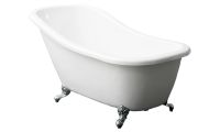 Vintage Wanne Design Badewanne Queen weiß Klauenfüße 799€* Baden-Württemberg - Herbertingen Vorschau