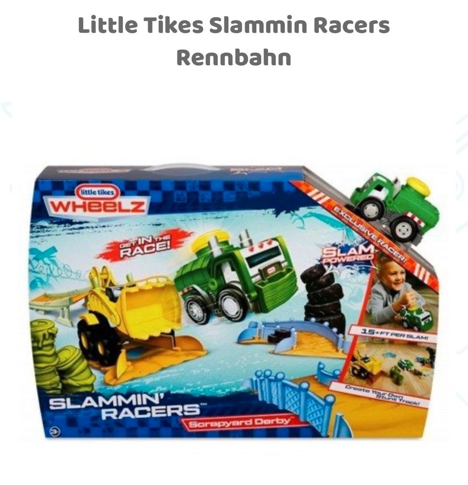 Little Tikes Slammin' Racers Scrapyard Derbyw Kinderspielzeug in Darmstadt