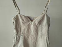 ZARA Kleid Corset Stil – Beige – Größe XS – Raw Hem, Rückenfrei Düsseldorf - Garath Vorschau