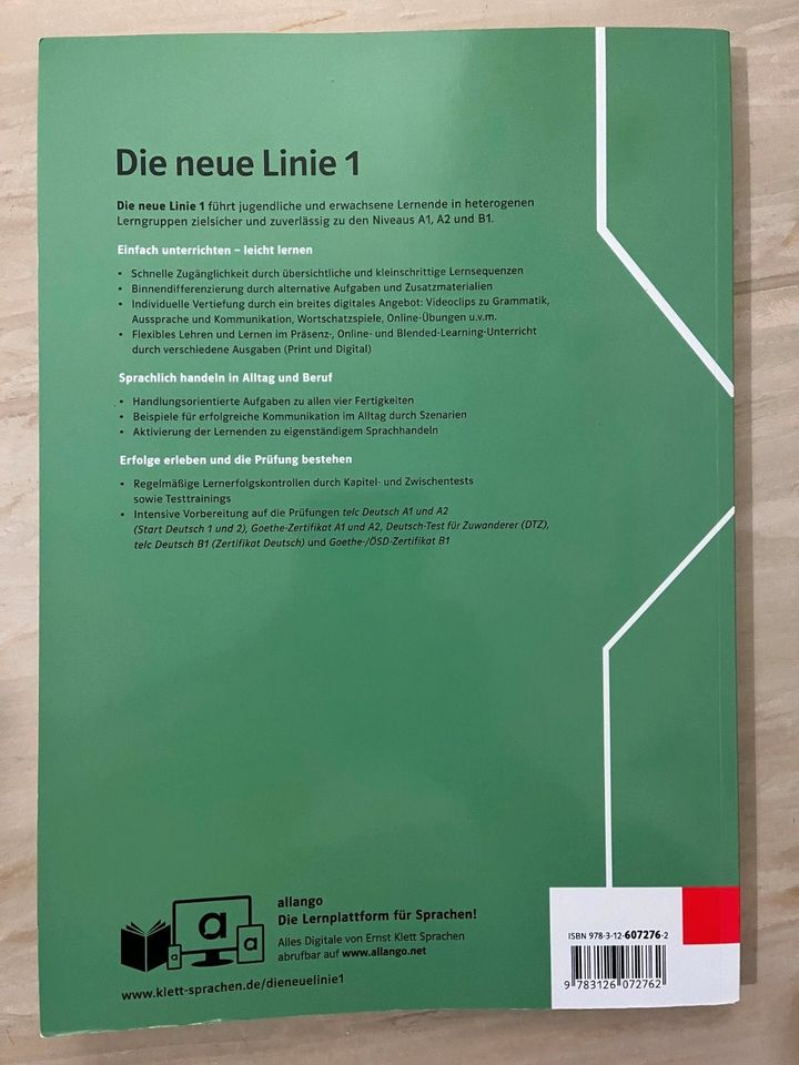 Kursbuch Die neue Linie 1 A2.1 in Berlin