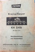 Fahr Kreiselheuer KH 2/4/6 Anleitung Baden-Württemberg - Göppingen Vorschau