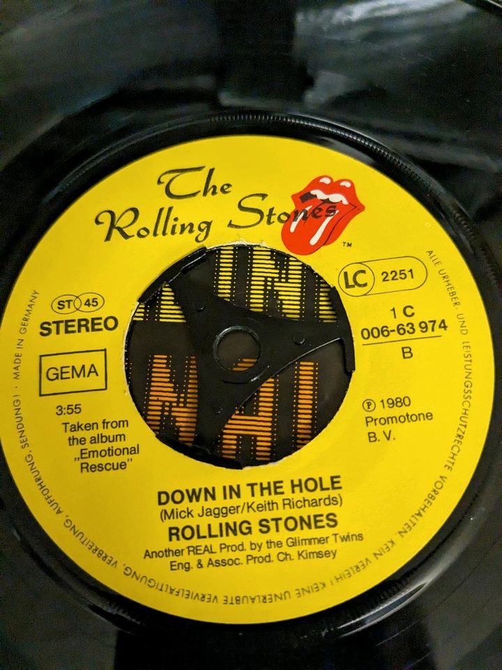 Single - Vinyl - Rolling Stones - Emotional Rescue in Weyhe