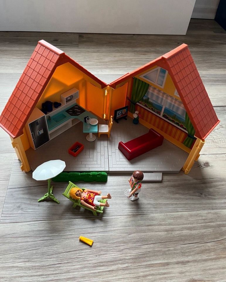 Playmobil 6020 Ferienhaus aufklappbar Aufklapp-Ferienhaus 9€ in Germering