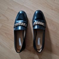 Loafer Damenschuhe Halbschuhe schwarz H&M 38 Leipzig - Gohlis-Mitte Vorschau