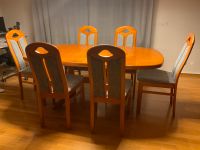 Esstisch inkl. 8 Stühlen zu verkaufen Hessen - Gilserberg Vorschau