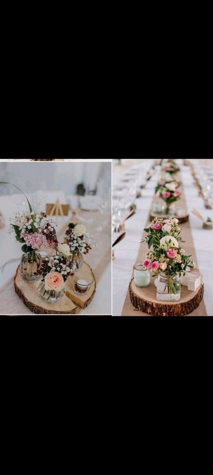 Tischsets Platzteller Hochzeit Deko mieten in Freudenstadt