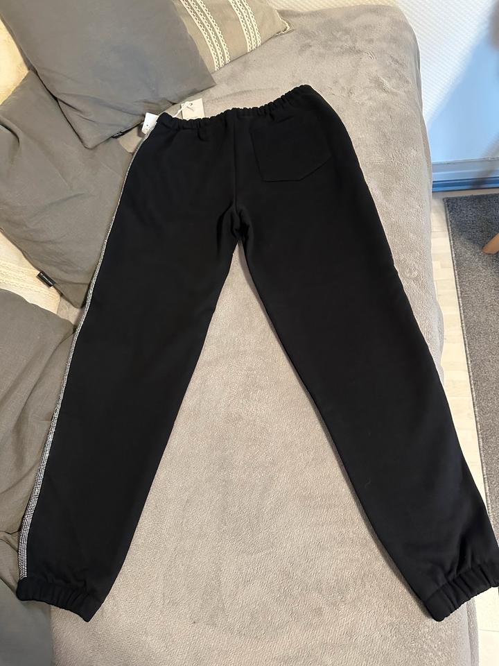 Gaia Gaia Designer Jogginghose Strass schwarz Neu 180€ in Alzenau