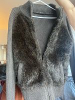 Brauner Cardigan mit Kunstfell von Vero Moda Köln - Weidenpesch Vorschau