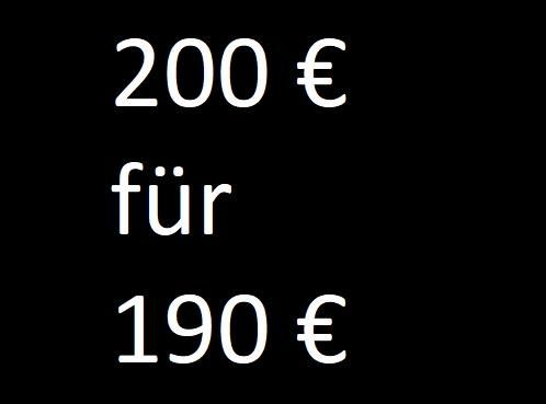 Gutschein im Wert von 200€ A3B in Berlin