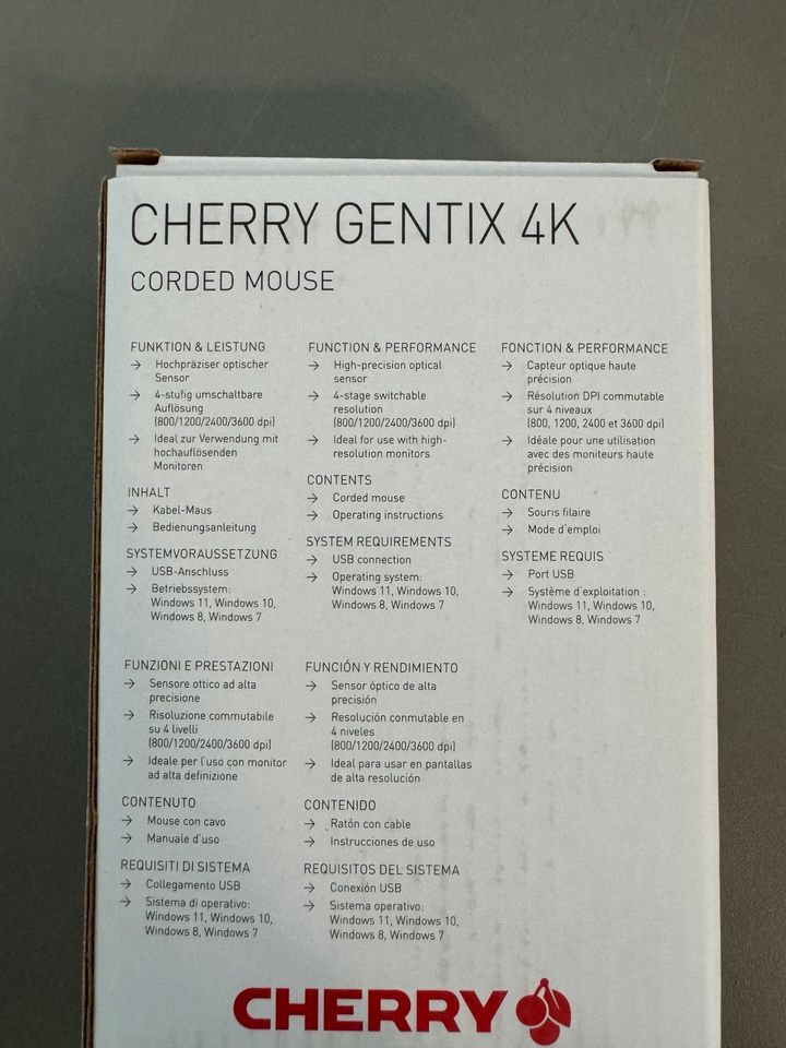 Cherry Gentix 4K Maus in Borken