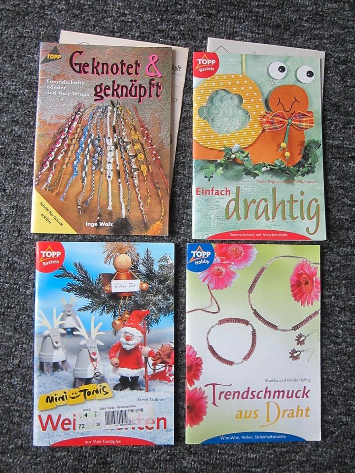 32x Bastelbücher & Topp Hefte Sammlung Fensterbilder, Holzfiguren in Dorsten