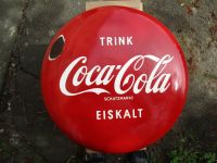 Coca Cola,Emailleschild,50er,Original,Cola Button Bayern - Weiden (Oberpfalz) Vorschau