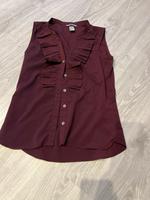 H&M Bluse Oberteil Pflaume XS Hessen - Nidda Vorschau