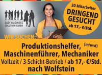 Maschinenbediener (m/w/d), ab 17,- €/Std., Mo.-Fr., Wolfstein Rheinland-Pfalz - Wolfstein Vorschau