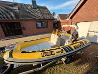 RIB Schlauchboot Pischel Hypalon Doppelmotor Nordrhein-Westfalen - Xanten Vorschau