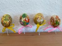 Ostern Deko Ei mit Schleife zum stecken - 4er Sortiment Bayern - Würzburg Vorschau