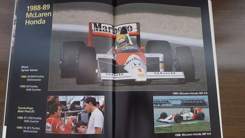 Ayrton Senna F1 Formel 1 Buch Leben am Limit 1994 -wie neu- in Goslar