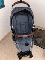 Buggy Kinderwagen MoonFlac jeansblau Lederoptik Bayern - Großostheim Vorschau