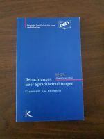 Betrachtungen über Sprachbetrachtungen Sachsen - Chemnitz Vorschau