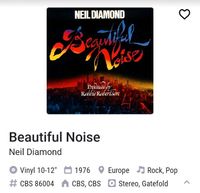 Neil Diamond - Beautiful Noise Vinyl (1977) Nordrhein-Westfalen - Lotte Vorschau