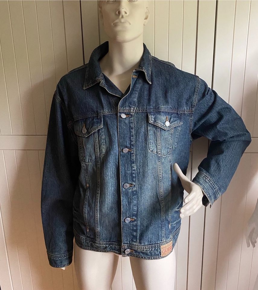 Coole Guess Jeansjacke, Gr XL in Riedstadt