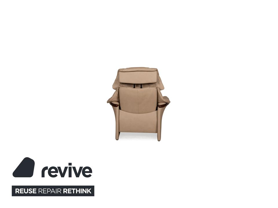 Stressless Eldorado Leder Sofa Garnitur Beige Creme 3x Sessel in Köln