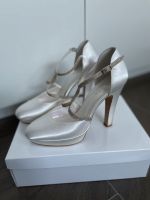 Weiße High Heels, Brautschuhe, Hochzeitsschuhe Sachsen - Aue Vorschau