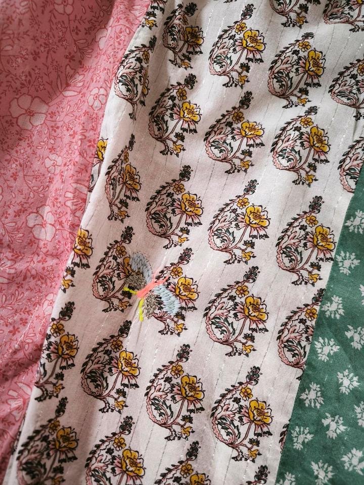 Next Kleid Sommer Hase Glitzer 6-7J 122 neuw Patchwork in Schenefeld