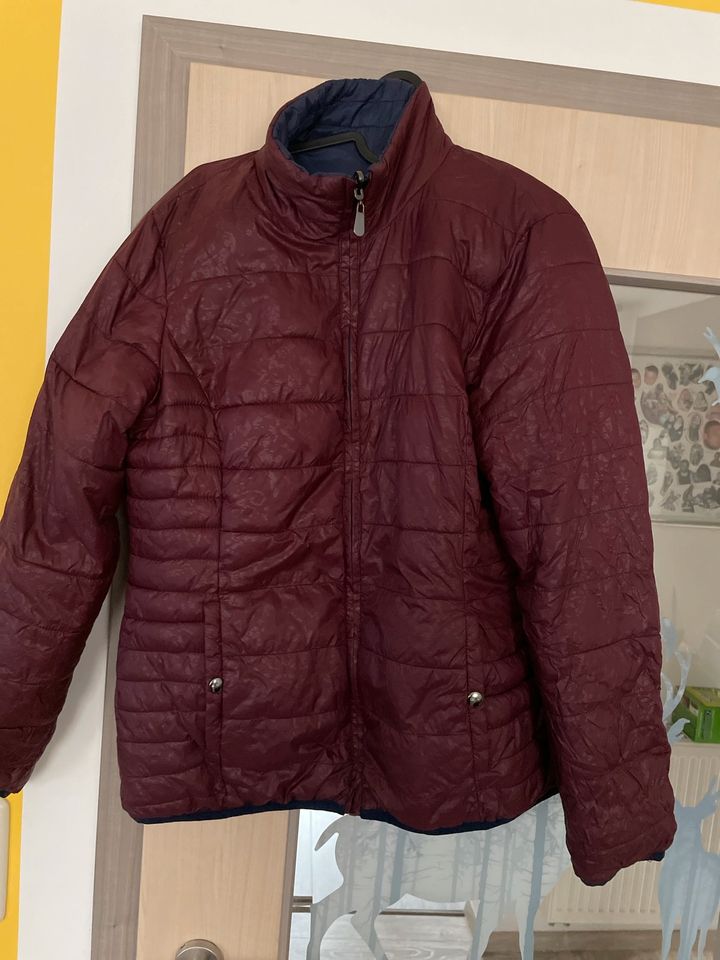 Tchibo TCM Wendejacke Steppjacke gr 44 Bordeaux blau TOP in Eisenach