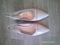 Pumps m. offener Ferse, Hrst-Gr. 5 1/2 Beige, Lackleder 100% Berlin - Pankow Vorschau