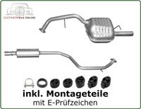 Auspuff Set Mazda 5 CW 1.8 + 2.0 Mittel + Endschalldämpfer Bayern - Ingolstadt Vorschau