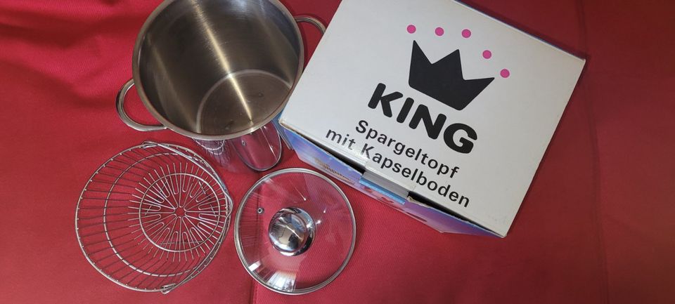 KING Spargeltopf mit Kapselboden - NEU in Nürnberg (Mittelfr)