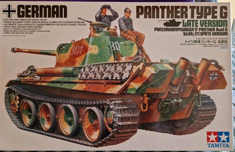 Modellbausatz TAMIYA Panther Type G - Late version 35176, 1:35 in Lindau