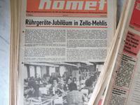 60 alte Zeitungen DER KOMET VEB Elektrogerätewerk Suhl DDR 1972 Sachsen - Elterlein Vorschau